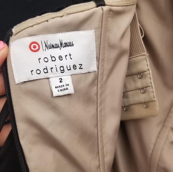 Black Lace Cocktail Dress - Picture 3 of 3